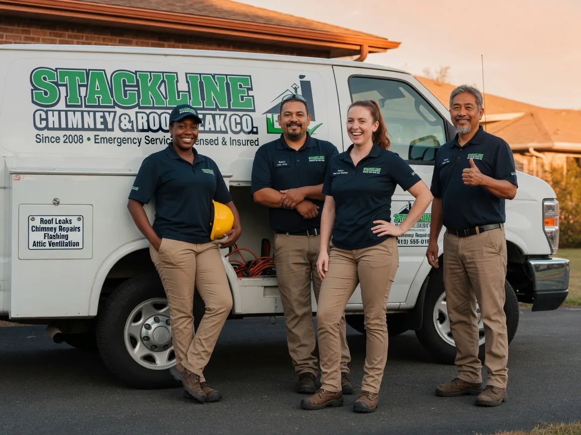 Chimney flashing repair company in Melrose, FL